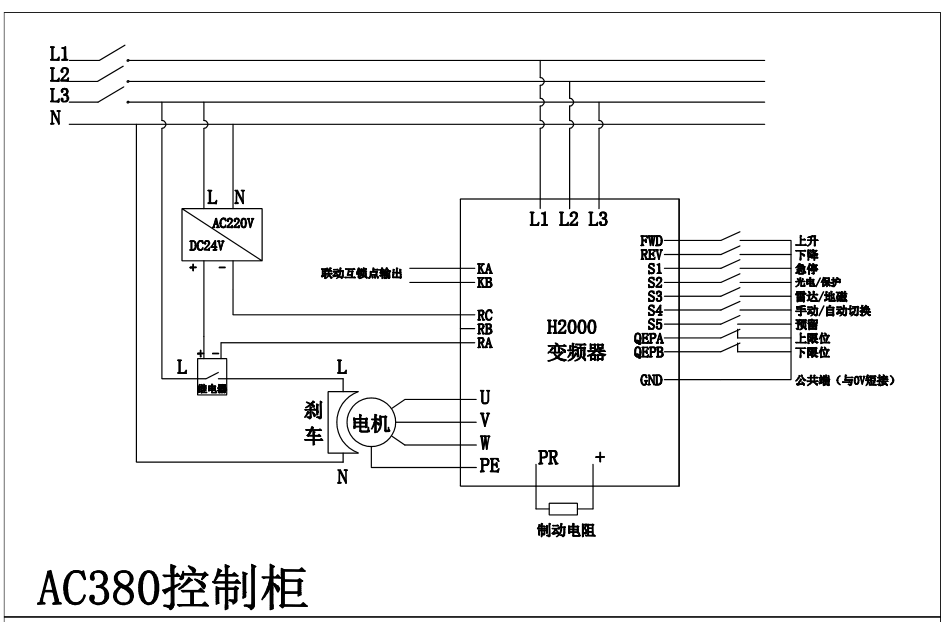 SEJ控制箱接线图