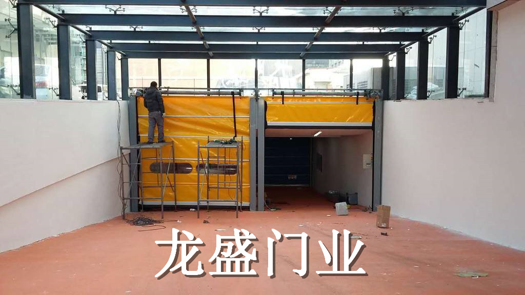 济南感应快速堆积门